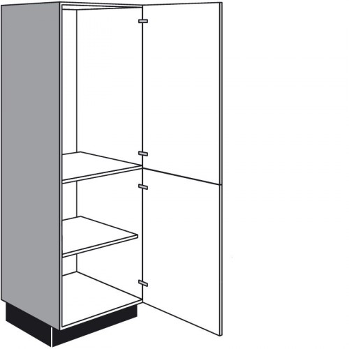 Highboard Geräteumbauschrank mit 1 Geräte-Drehtür 1 verstellbarer Fachboden