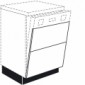 Frontplatte für integrierte Unterbau-Geschirrspülmaschinen mit verstifteter Front [1/16]