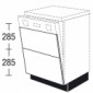 Frontplatte für integrierte Unterbau-Geschirrspülmaschinen mit verstifteter Front [2/16]