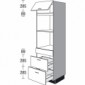 Geräteschrank mit 1 Blende und 2 Auszüge [2/17]