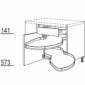 Eckschrank mit Schwenkauszug [2/12]