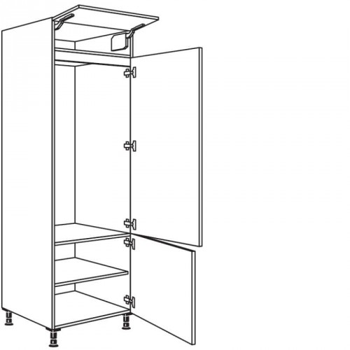 Hochschrank Geräte-Umbau für Kühlautomat