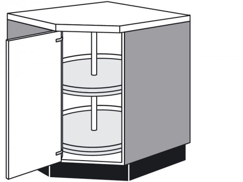 Eckschrank Küche 60x60