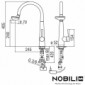 Nobili LUCE Hi-Tech Einhand-Spültischmischer mit LED-Beleuchtung [5/7]
