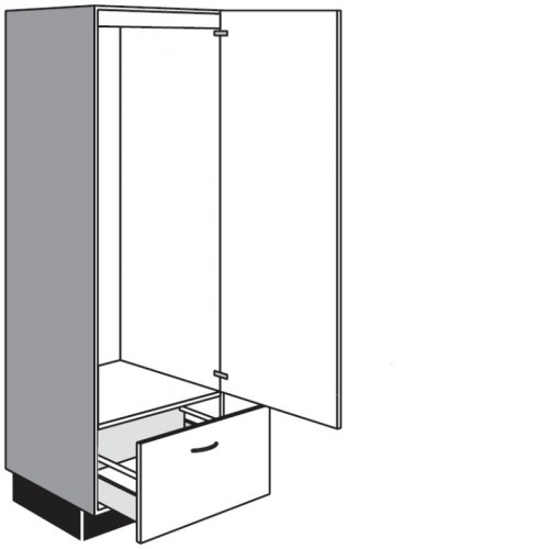 Geräteumbauschrank mit 1 Geräte-Drehtür
