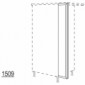 Passleiste in Korpusmaterial für Highboardschränke HPK20 [3/3]
