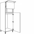 Hochschrank Nobilia KÜ74073 Hochschrank Nobilia KÜ74073