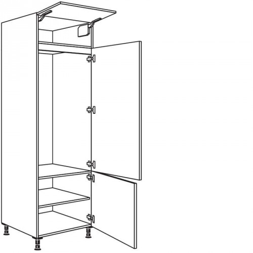 Hochschrank Geräte-Umbau für Kühlautomat