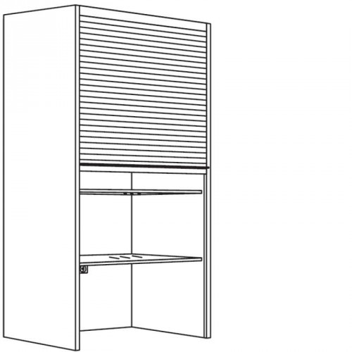 Aufsatzschrank Jalousie 1402 mm