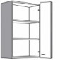 Hängeschrank mit 1 Falttür [1/15]