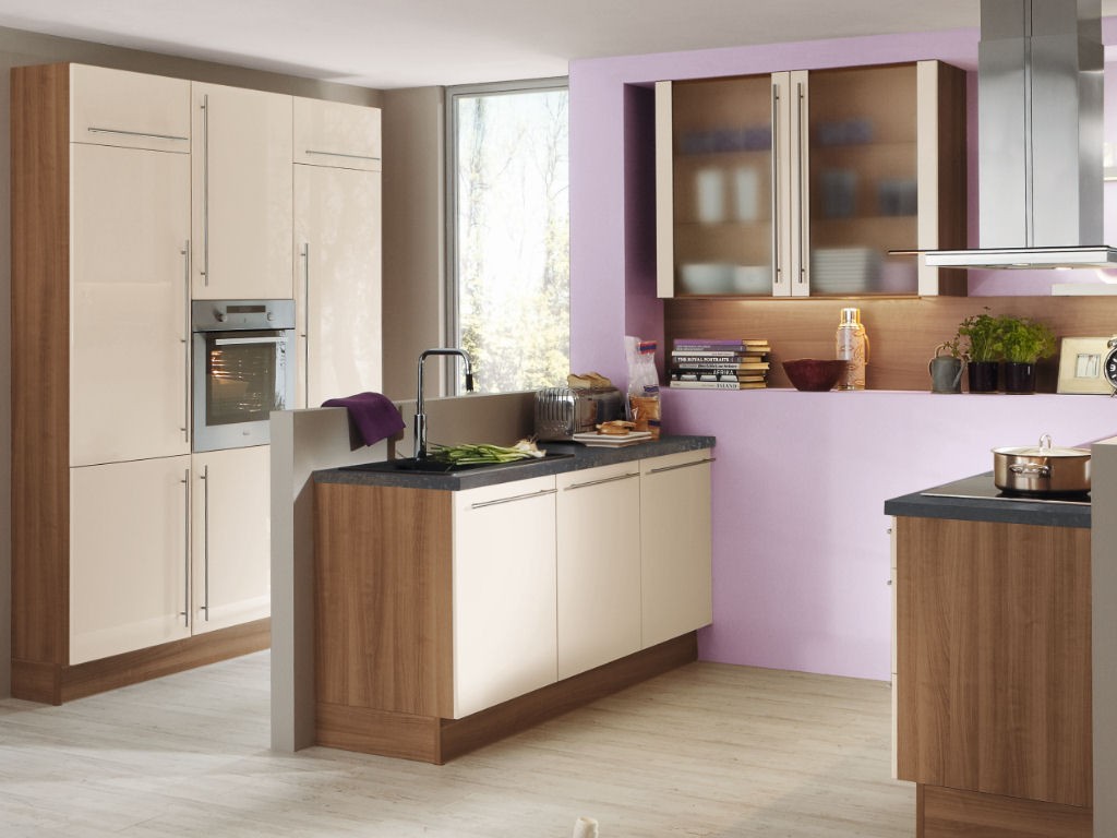 Geräteschrank mit 1 Geräte-Drehtür und 2 Auszüge