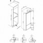 Einbau Kühl-/Gefrierschrank 145 cm Nische [2/3]