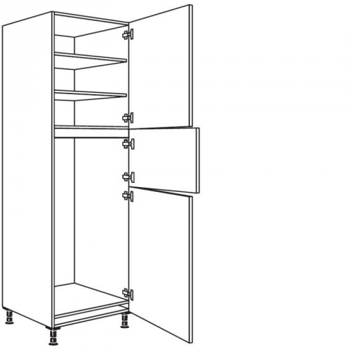 Hochschrank Geräte-Umbau für Kühl- und Gefrierautomat