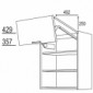 Wandschrank mit Falt-Lifttür [2/13]