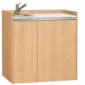 modulLINE ML 100 K Minik&uuml;che aus Holz mit K&uuml;hlschrank [14/25]