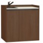 modulLINE ML 100 K Minik&uuml;che aus Holz mit K&uuml;hlschrank [16/25]