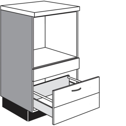 Maxi Unterschrank für Einbauherde mit 1 Auszug