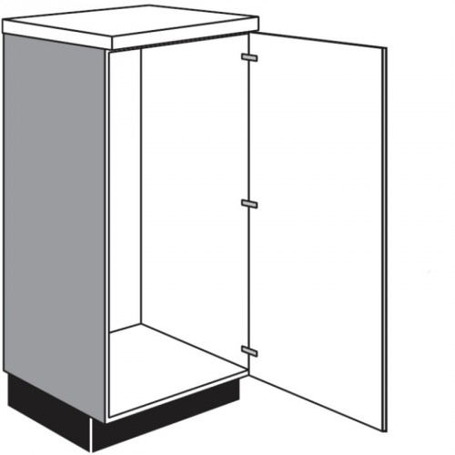 Highboard für Einbaugeräte mit 1 Geräte-Drehtür