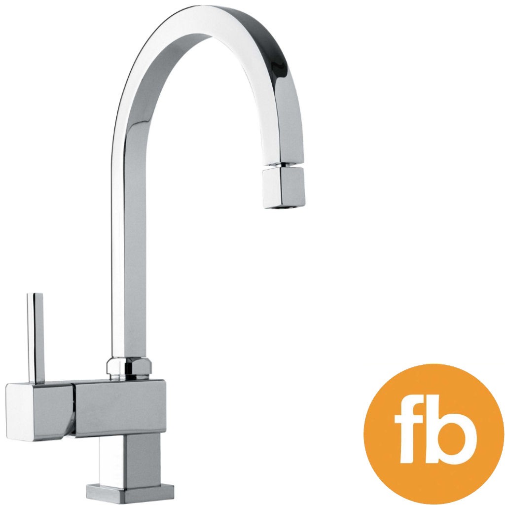 Moen 87403 Bexley Küchenarmatur – 2-Griff, Verchromt, Hoher Bogen Mit Praktischem Sprühschlauch