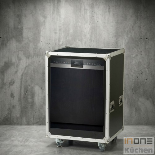 kitcase pro-art Kofferküche Beistellschrank klein in Breite 74 cm mit Siemens Geschirrspüler 60 cm kitcase pro-art Kofferküche Beistellschrank klein in Breite 74 cm mit Siemens Geschirrspüler 60 cm