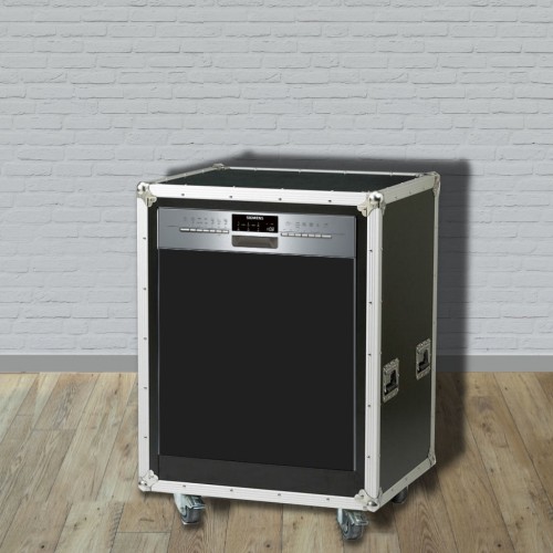 kitcase pro-art Kofferküche Beistellschrank klein in Breite 74 cm mit Siemens Geschirrspüler 60 cm