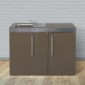 Büroküche 120 cm breit [6/20]