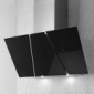 Exclusive-Kopffreihaube Glas schwarz mit Edelstahl [1/5]