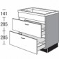 Unterschrank für Kochfeld mit Dunstabzug [2/16]