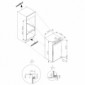 Einbaugefrierschrank mit Festtürtechnik 880 mm Nische [2/3]