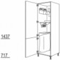 Hochschrank mit Ordnungssytem [2/9]