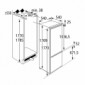 Einbaukühlschrank mit Gefrierfach [3/4]
