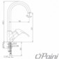 Paini Creta 100 Spültischmischer mit schwenkbarem Auslauf [2/2]