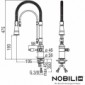 Nobili Charlie Einhandmischer mit ausziehbarer Brause [4/6]