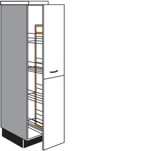 Highboard-Apothekerschrank für Vorräte