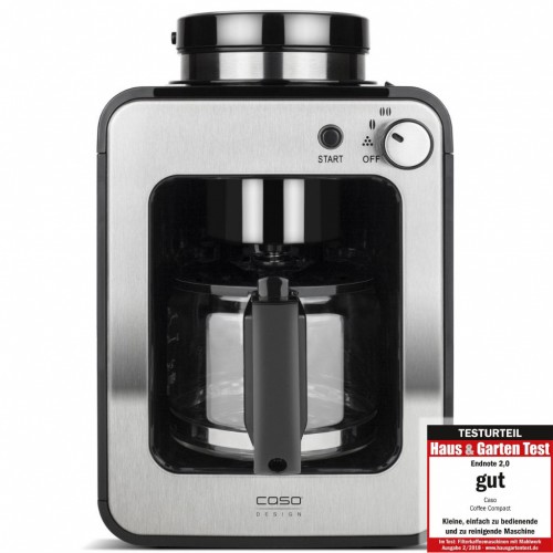 Caso Coffee Compact mit Mahlwerk