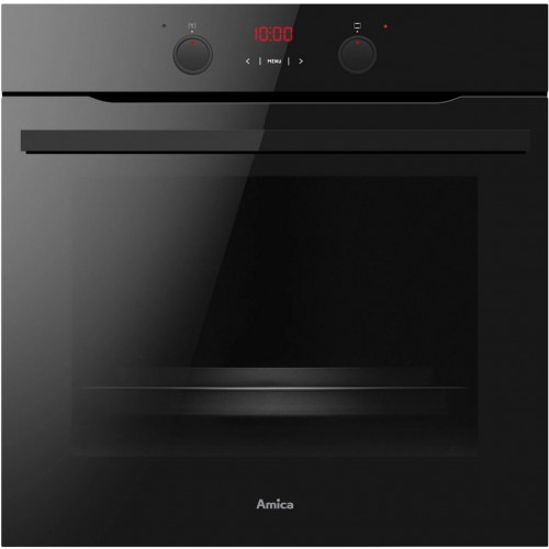 Einbaubackofen Schwarz-Glas front Einbaubackofen Schwarz-Glas front