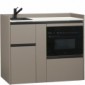 modulLINE ML 120F KOA Minik&uuml;che aus Holz mit Mikrowellenofen und 2 Ausz&uuml;ge [14/25]