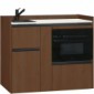 modulLINE ML 120F KOA Minik&uuml;che aus Holz mit Mikrowellenofen und 2 Ausz&uuml;ge [18/25]