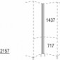 Hochschrank Winkelpassstück in Frontmaterial [2/12]