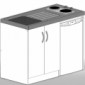 Minik&uuml;che mit K&uuml;hlschrank [8/12]