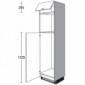 Einbau-Geräteschrank mit 1 Klappe [2/17]