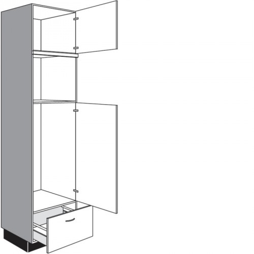 Hochschrank für Einbaugeräte mit 1 Geräte-Drehtür
