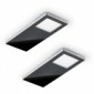 Vetro LED Unterbodenleuchten Set Aluminiumgehäuse schwarz [1/4]