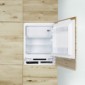 Unterbau-Kühlschrank mit Gefrierfach mit Festtür-Technik [1/4]