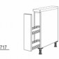 Auszugschrank mit durchgehender Front [2/12]