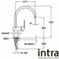 Einhand-Spültischbatterie in Chrom glänzend [3/3]