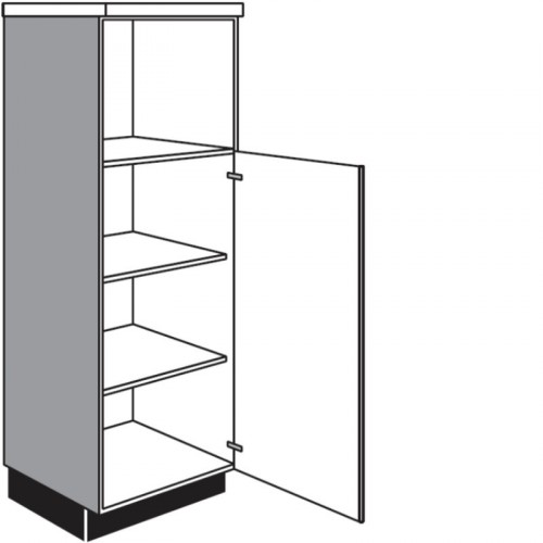 Highboardschrank für Einbaugeräte mit 1 Geräte-Drehtür