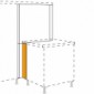 Höhenverstaz bei Eckschranklösungen von 1512 mm auf 720 mm Korpushöhe [1/12]