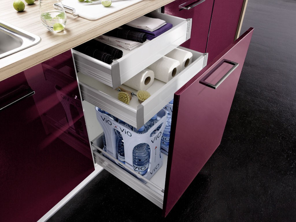 Küchen Eckschrank mit Rondell