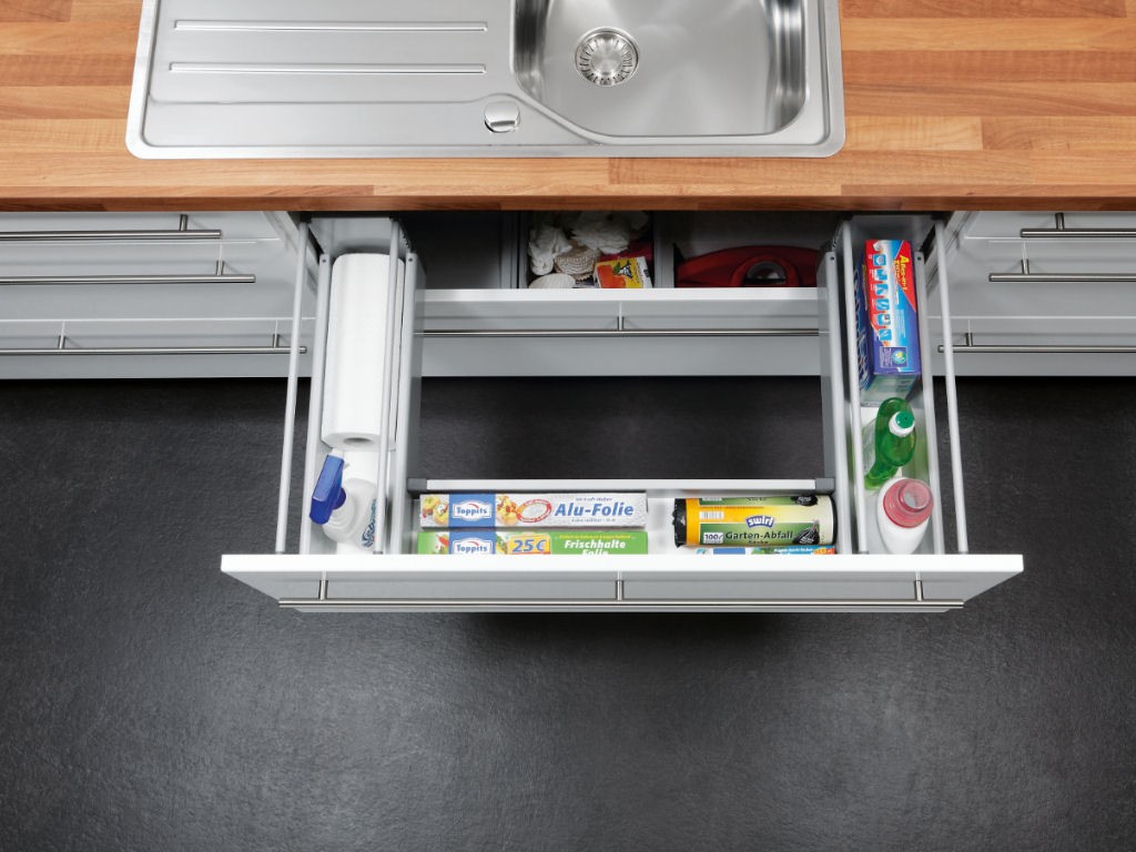 Küchen Eckschrank mit Rondell